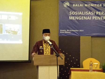 Foto, Pemkot Metro, Menerapkan PM Kemkominfo Nomor 7 Tahun 2021 Tentang Pengunaan Spektrum Radio