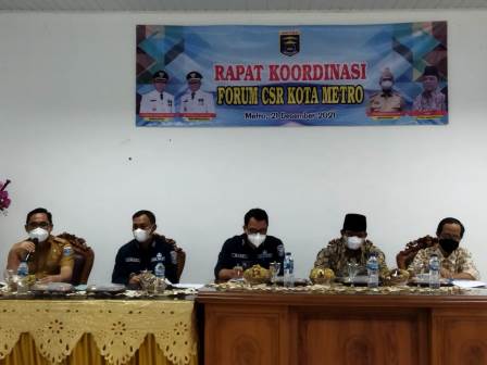Foto, Wali Kota Metro Wahdi Siradjuddin, Ajak Masyarakat Lakukan CSR Merupakan Gerakan Yang Berasal dari Hati