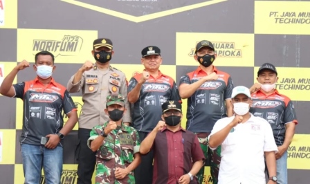 Foto, Bupati Lamtim, Hadiri Event Kejuaranan Motor Track MTC Cup Championship 2022