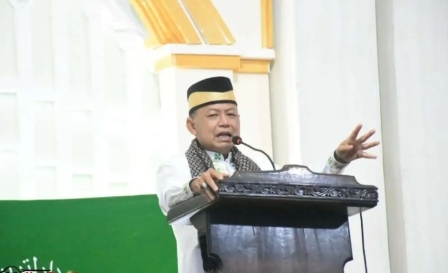 Foto, Bupati Dawam Rahardjo, Hadiri Pengajian Isro’ Miraj Nabi Muhammad SAW dan Peresmian Masjid Al-Ikhlas Desa Adirejo